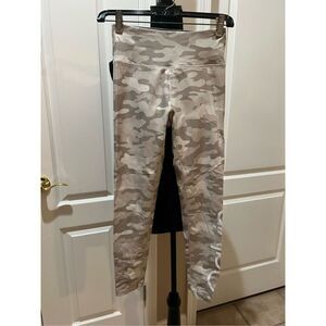 Calvin Klein performance gray and white camouflage leggings
